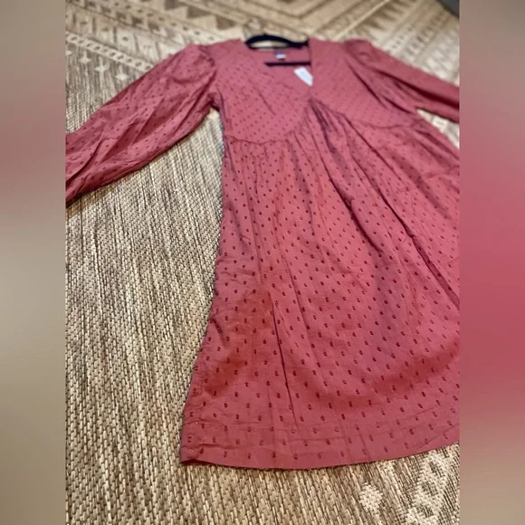 Tall Old Navy Mini Flare Dress | Swiss Dot | Brand New with Tags | Medium | - Picture 5 of 11